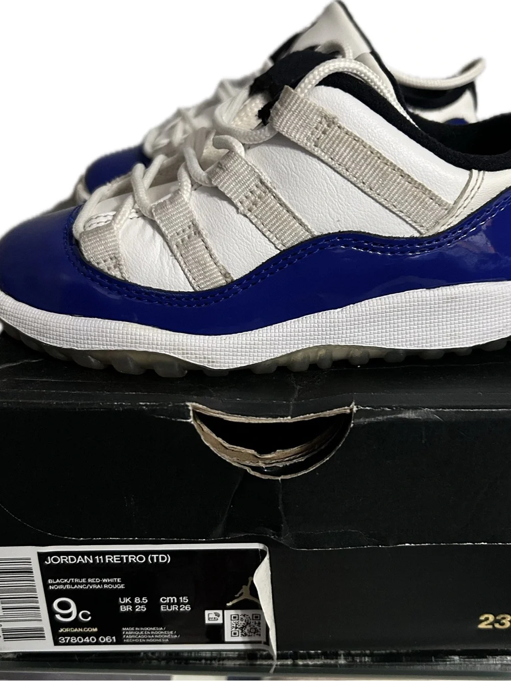 Jordan 11 Retro (TD) Kids Low Top